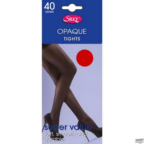 pančucháče LEGWEAR - 40 denier opaque - Red - SHOP4BRED