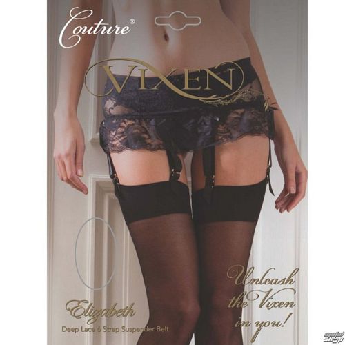 pančucháče LEGWEAR - elizabeth 6 strap - black - OHVELSB3BL1