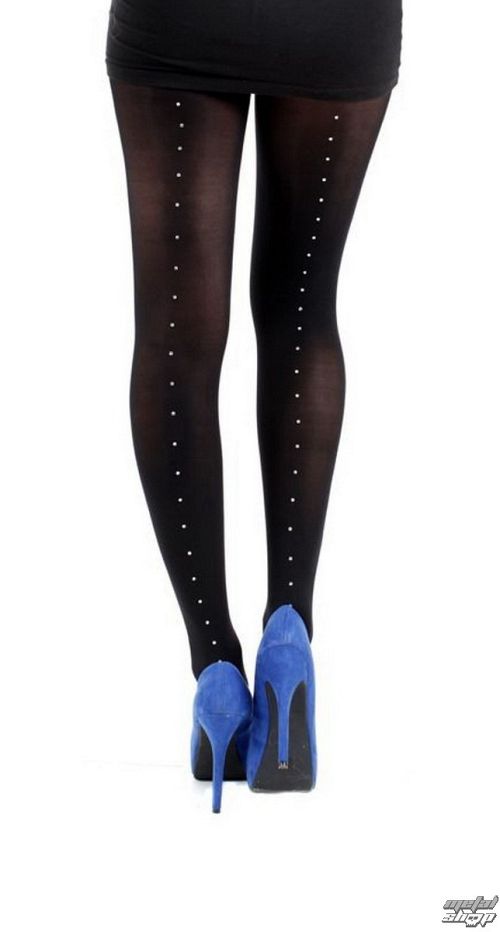 pančucháče PAMELA MANN - 80 Denier 3D Tights Black With Pyramid Seam - Black - PM215
