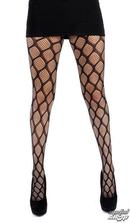 pančucháče PAMELA MANN - Pothole Style Tights - Black - 051