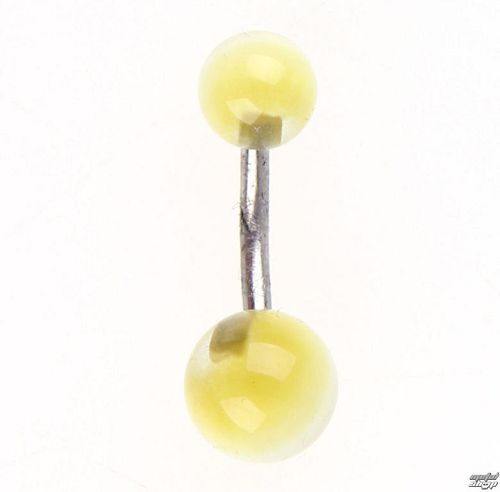 piercingový šperk - Yellow - IV045
