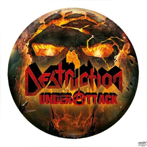 placka DESTRUCTION - Under attack - NUCLEAR BLAST - 2478_Button