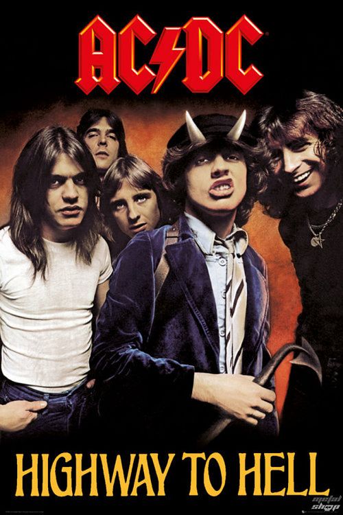 plagát AC/DC - Highway To Hell - GB posters - LP2038