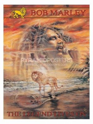 plagát - Bob Marley (Legend Lives On) - PP30664 - Pyramid Posters