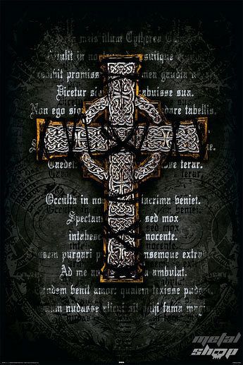 plagát Gothic Cross - Rolled - REINDERS 14907
