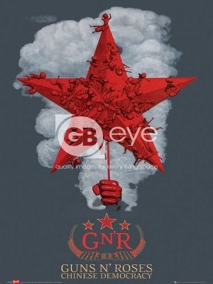 plagát - Guns N' Roses chinese - LP1259 - GB posters