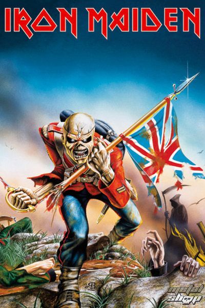 plagát - Iron Maiden - Trooper - LP1401 - GB posters