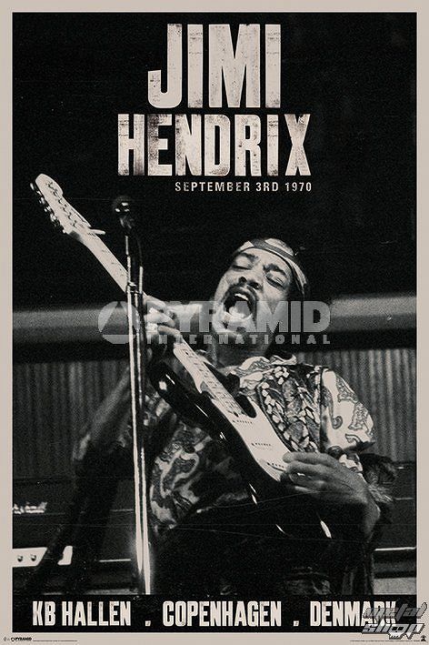 plagát Jimi Hendrix - Copenhagen - PYRAMID POSTERS - PP33080