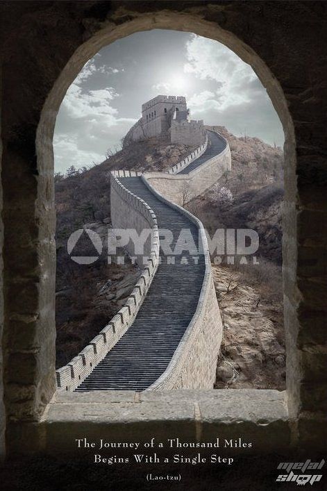 plagát Journey Of A Thousand Miles - Pyramid Posters - PP31005