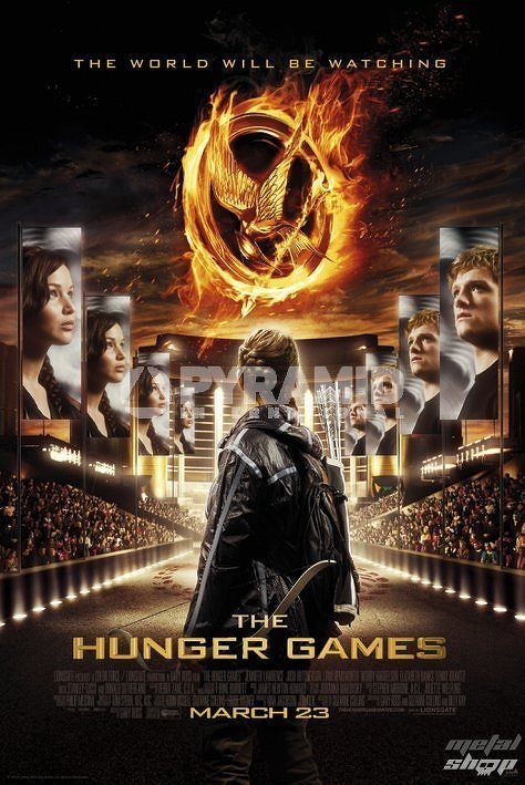 plagát Neca - Hunger Games - Pyramid Posters - PP32757