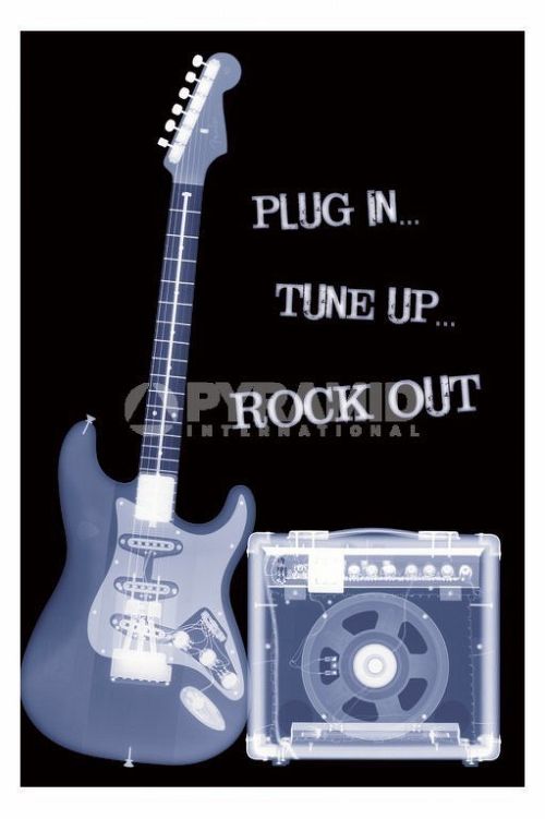 plagát Plug In ... Tune Up ... Rock Out - PP31159 - PYRAMID POSTERS