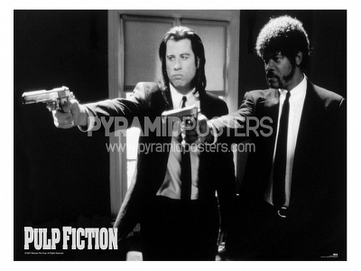 plagát - Pulp Fiction (B&W Guns) - GPP51003 - Pyramid Posters