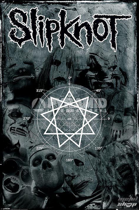 plagát Slipknot - Pentagram - PYRAMID POSTERS - PP33156