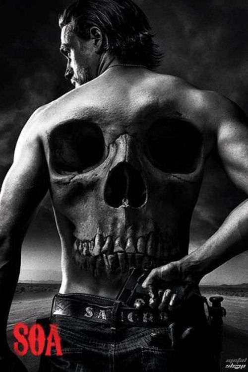 plagát Sons Of Anarchy - Skull - PYRAMID POSTERS - PP33463