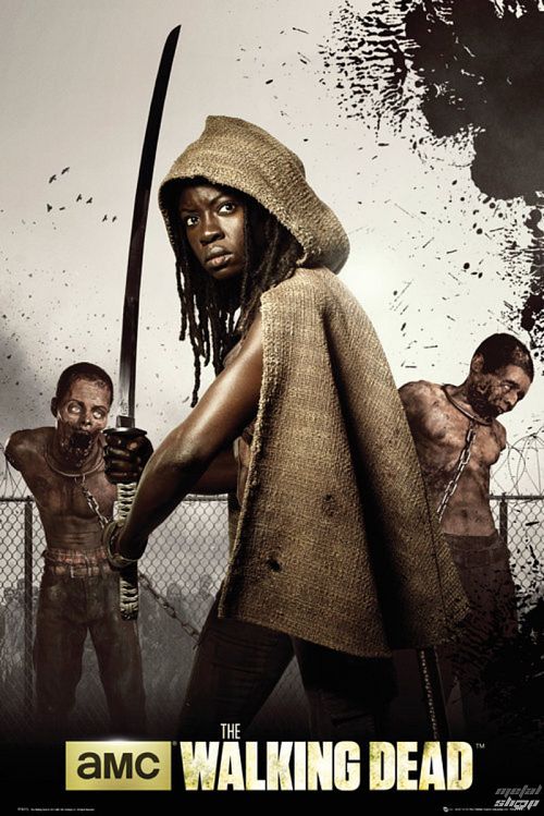 plagát The Walking Dead - Dead Michonne - GB Posters - FP3073