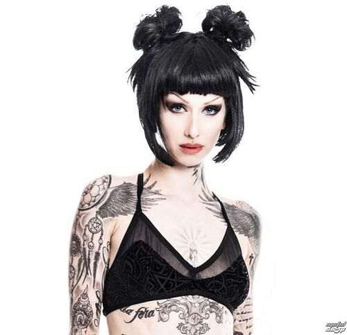 podprsenka dámska KILLSTAR - Burn Baby - Black - KIL329
