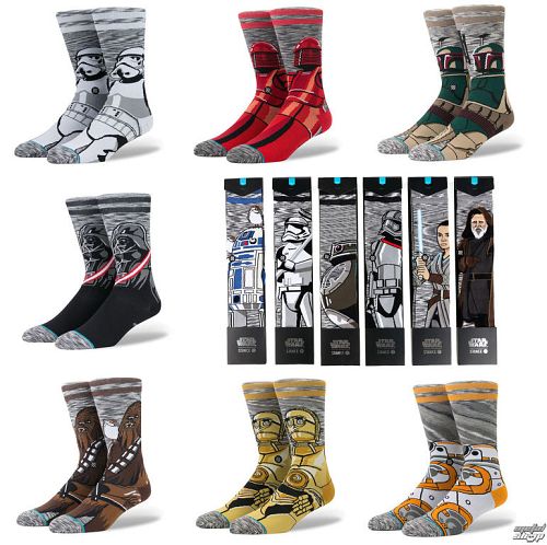 ponožky (sada 13 ks) STAR WARS - COLLECTION - STANCE - MD17PKCOL-MUL