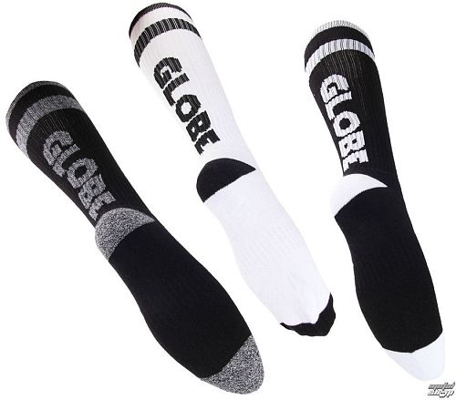 ponožky - set 3 párů - GLOBE - Stonningtone Long - Assorted - GB71639052-ASS