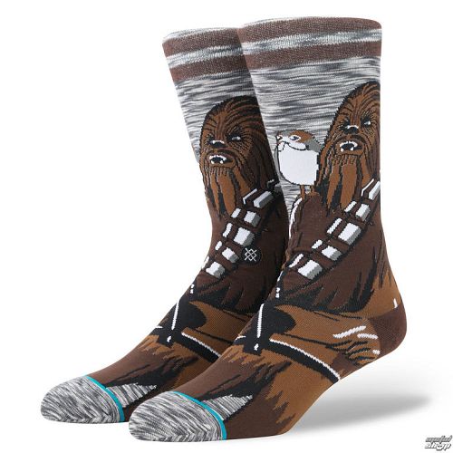 ponožky STAR WARS - CHEWIE PAL - GREY - STANCE - M545D17CHW-GRY