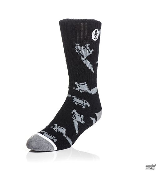 ponožky SULLEN - Machined - Black/Grey - SCA0072_BKGY