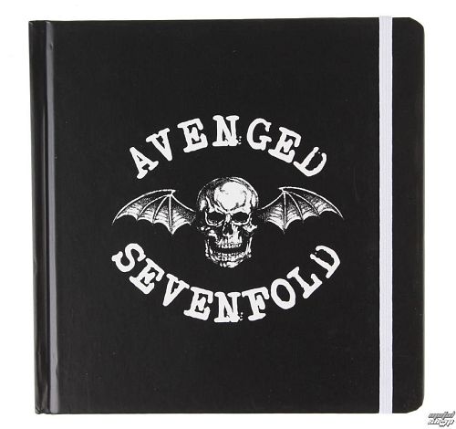 poznámkový blok Avenged Sevenfold - Classic Deathbat - ROCK OFF - ASNB01