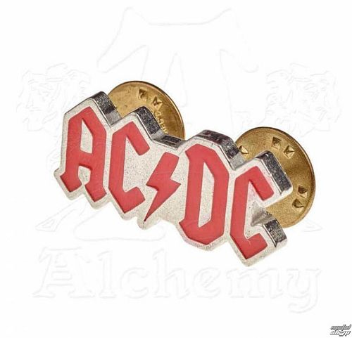 pripináčik AC/DC - ALCHEMY GOTHIC - Enamel Logo - PC503