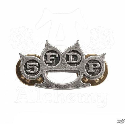 pripináčik Five Finger Death Punch - Knuckle Duster - ALCHEMY GOTHIC - PC507