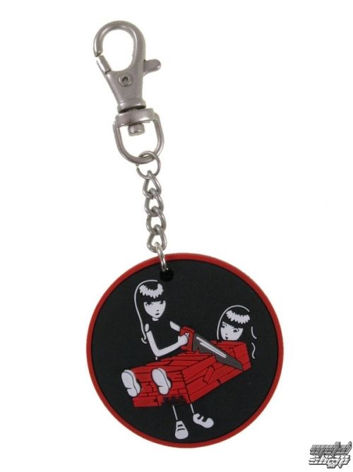 prívesok EMILY THE STRANGE - Emily (E1092312) Two Halves keychain