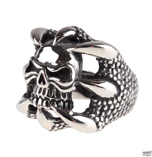 prsteň ETNOX - Claw Skull - SR1162