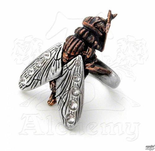 prsteň Lord Of The Flies - Alchemy Gothic - R184