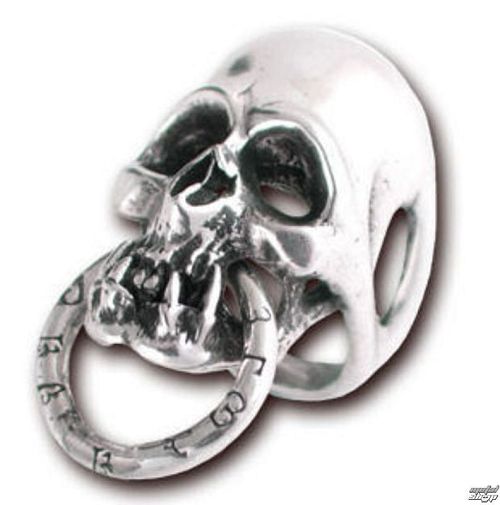 prsteň Skull - ALCHEMY GOTHIC - R128