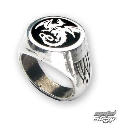 prsteň Wyverex Dragon Signet ringloty ALCHEMY GOTHIC - R154