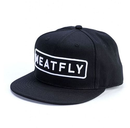 šiltovka MEATFLY - SPON SNAPBACK B - BLACK - MF-18000076