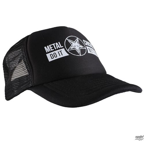 šiltovka METAL CHICKS DO IT BETTER - Baphomet - Logo - Black - MCDIB016
