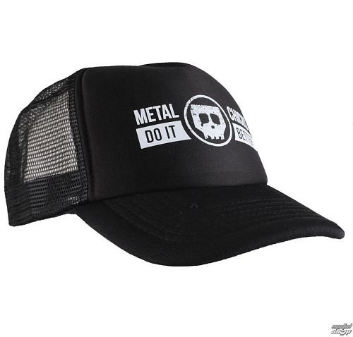 šiltovka METAL CHICKS DO IT BETTER - Skull - Logo - Black - MCDIB018