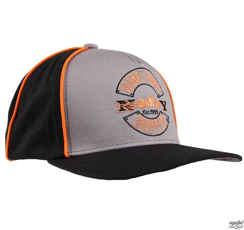 šiltovka ORANGE COUNTY CHOPPERS - Paul Senior - Black/Grey/Orange - OCCC00599Z