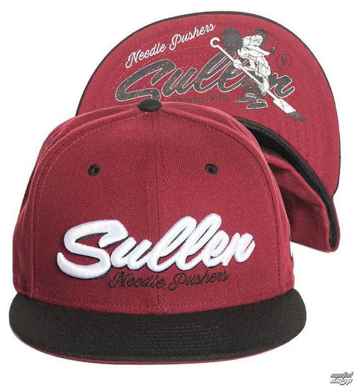 šiltovka SULLEN - NEEDLE PUSHER - BURGUNDY - SCA1235_BU