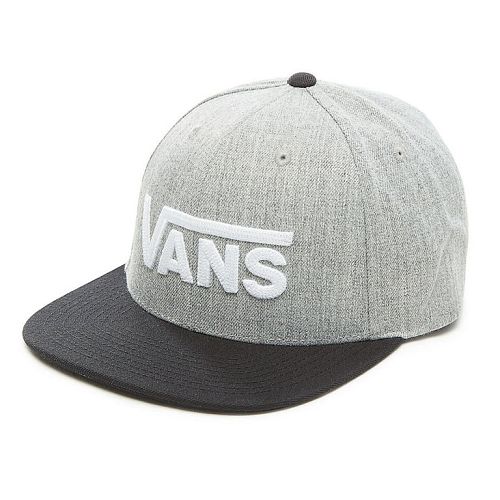 šiltovka VANS - MN DROP V II SNAPBACK - Heather G - VA36ORHTG