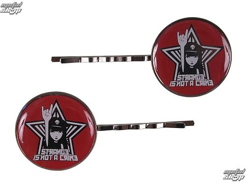 sponky EMILY THE STRANGE - Emily (E3082326) Strange Is Not a Crime Hairclips