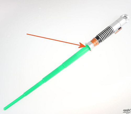 svetelný meč Star Wars - Luke Skywalker (Episode VI) - B2913 - POŠKODENÝ - BEA106
