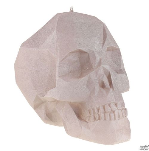 sviečka Skull - Gray - YO020