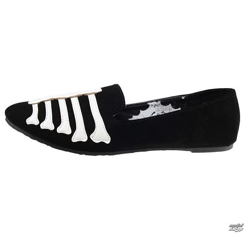 topánky dámske (balerína) IRON FIST - Wishbone Loafer Flat - Black - IFW004394