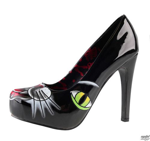 topánky dámske (črievice) IRON FIST - Black Cat Platform - Black - IFW05100