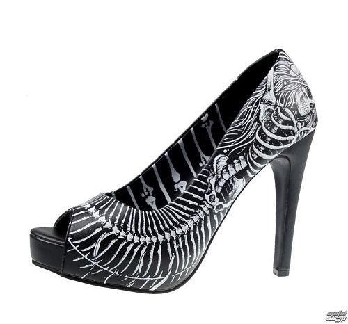 topánky dámske (črievice) IRON FIST - Bone Deep Platform - Black - IFW004460