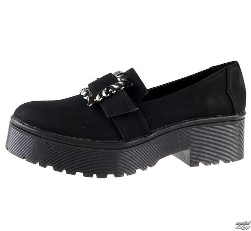 topánky dámske IRON FIST - Nocturnal Cleated Sole Flat - IFW006008-BLACK