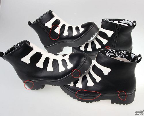 topánky dámske IRON FIST - Wishbone Heavy Sole - Black - POŠKODENÉ - N512