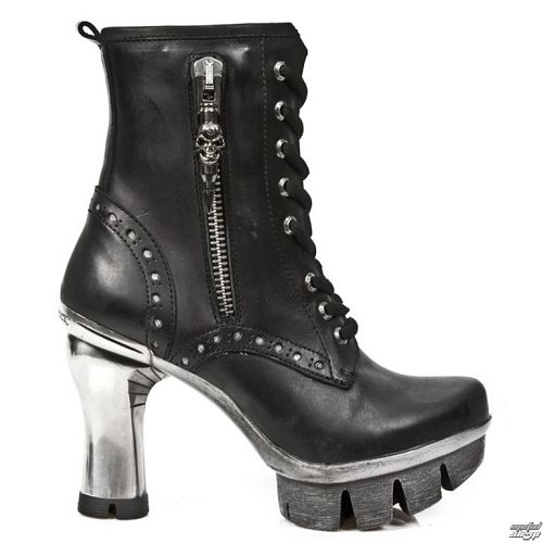 topánky dámske NEW ROCK - ITALI NEGRO, neopunk - M.NEOPUNK003-S1