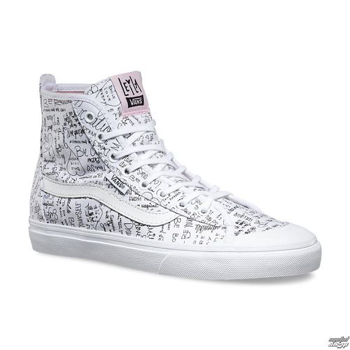 topánky dámske VANS - Dazio-HI (Leila) TR - Wht / Barely Pink - V19NIG1