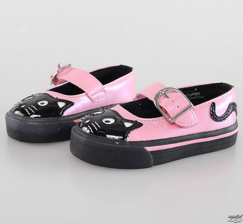 topánky detské TUK- Pink/Black - A6764