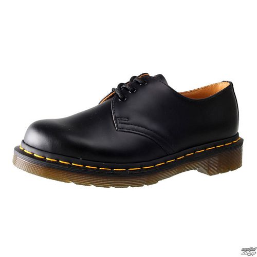 topánky Dr. Martens - 3 dierkové - Black Smooth - 1461 59